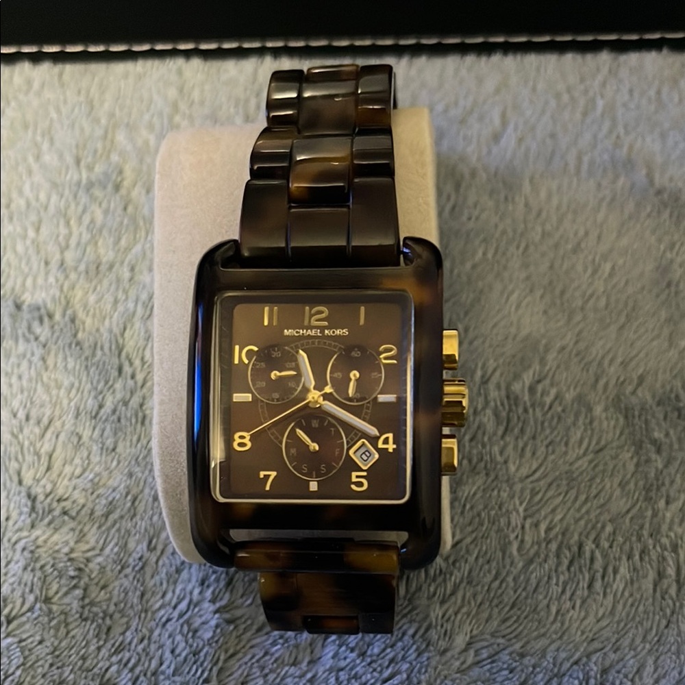 Michael Kors Tortoise Shell Watch